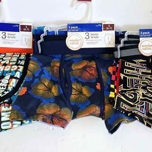 Wonder Nation Boys Boxer Briefs NWT Size Small (6-7)